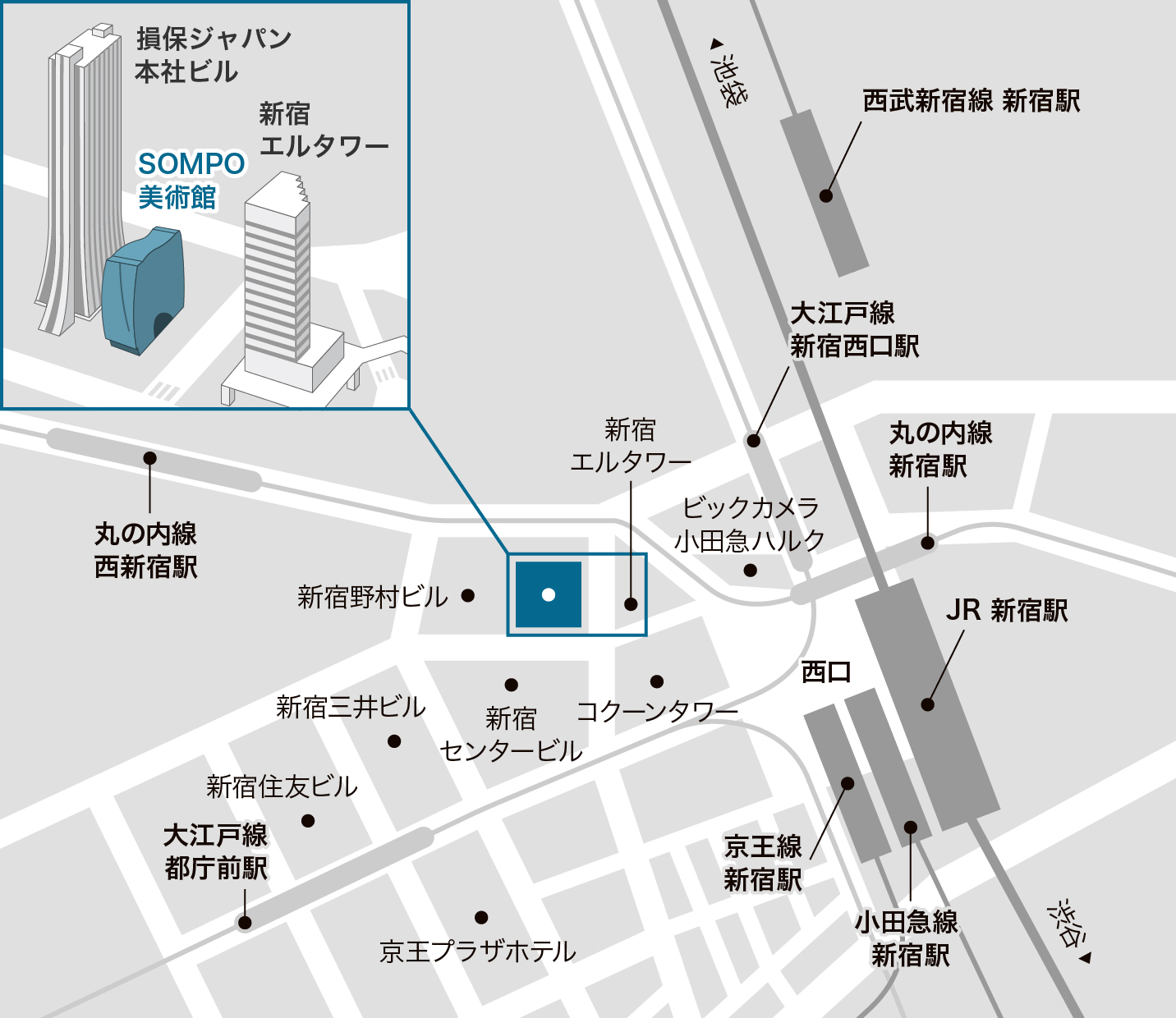電車をご利用の場合