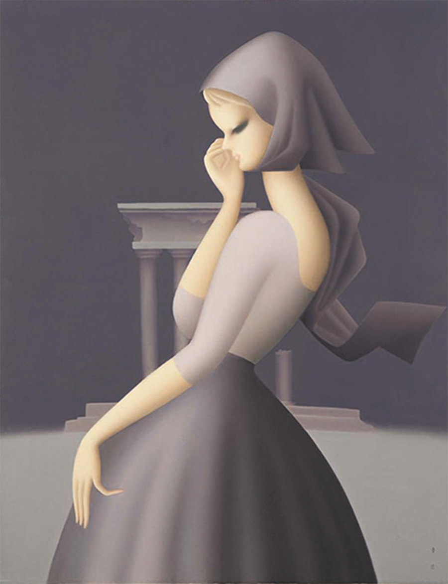 1959 oil on canvas 116.1×90.7cm