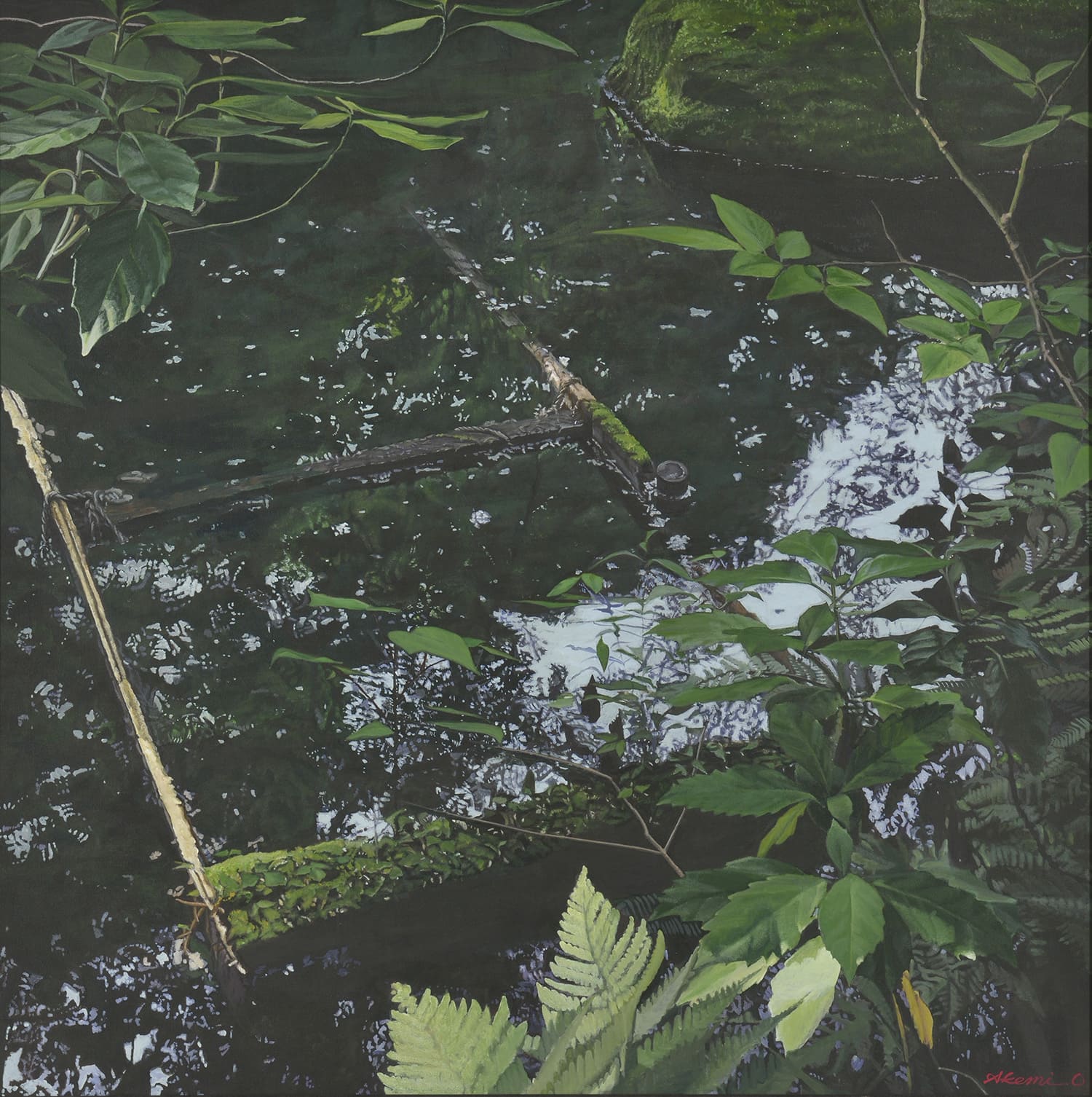 樹影 – 残像