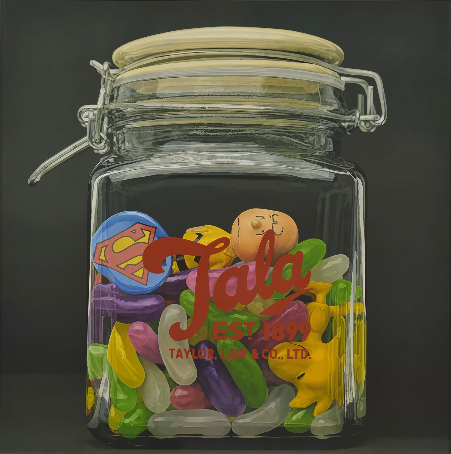Glass jar