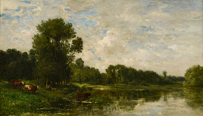 図録 ゴッホが愛した風景画家 シャルル＝フランソワ・ドービニー展（新品・未読品）リーフレット付 ゴッホが描いた《ドービニーの庭》｜シャルル＝フランソワ・ドービニー