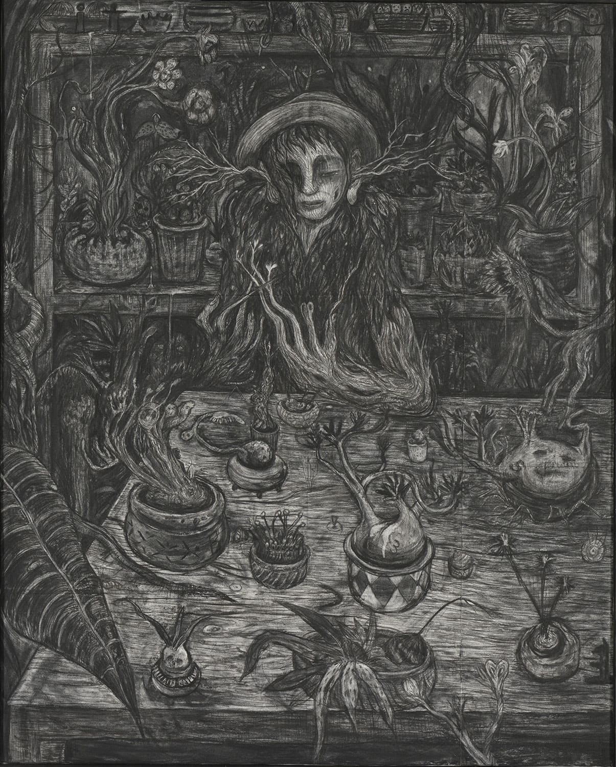 植物に愛された男