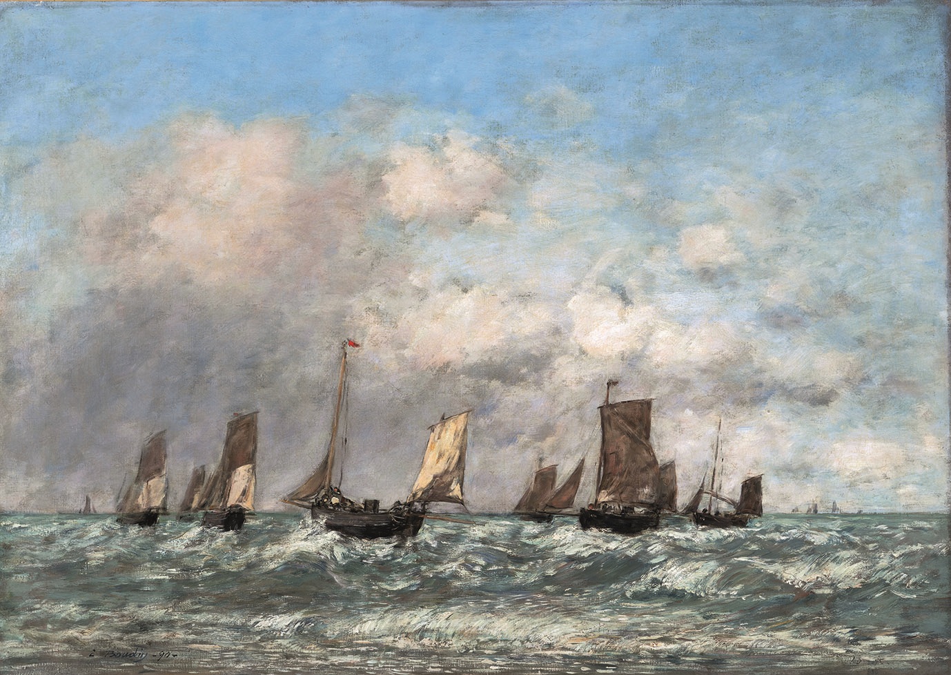 開館50周年記念 ウジェーヌ・ブーダン展 】 | SOMPO美術館